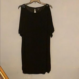 Black cocktail dress